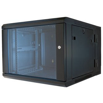 Video Mount Products 19" Hinged Wall Equipment Rack Enclosure